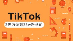 国际版抖音 海外短视频tiktok 教你12天内打造成权重高的热门优质账号