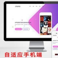 App软件落地页网站源码APP应用程序官网app软件官网app介绍网站源码自适应手机端