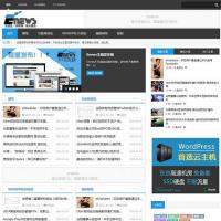 黑色CMSBlog双模式WordPress主题：Enews